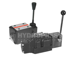 Manually operated directional control valves