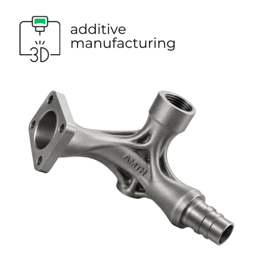 Niestandardowe połączenia wykonane w technologii druku 3D metal