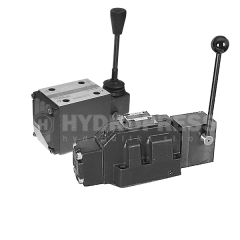 Manually operated sliding spool control valves for subplate mounting